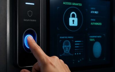 Biometric security devices protect your identity with unique biological keys.
